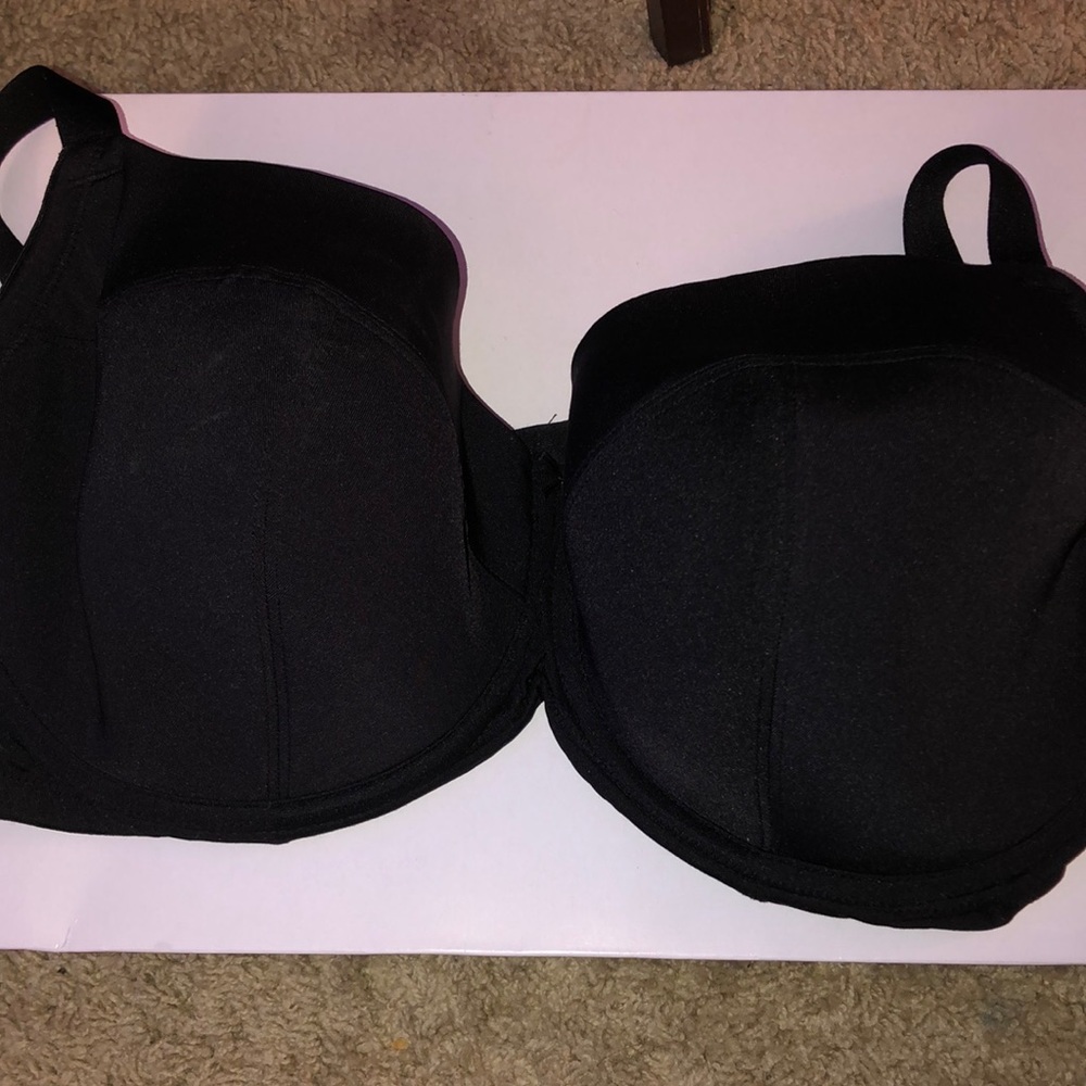Cacique Body Essentials Balconette Bra 42DDD - Black